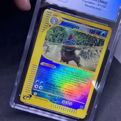 Pokemon Feraligatr Expedition Reverse Holo Rare #47 CGC 9 Mint - Image 5
