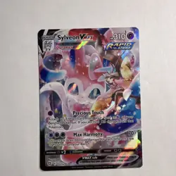 Pokemon Sylveon VMAX Ultra Rare Rapid Strike TG15/TG30 Brilliant Stars HP310 Ho… - Image 1