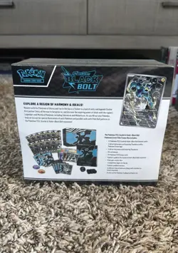 Pokemon Center Exclusive TCG Black Bolt ETB New Sealed in hand ships fast - Image 2