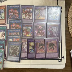 High Rarity Hero Deck core! Complete Extra Deck! Ultimate Rare Stratos, Dark Law - Image 4