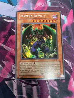 YUGIOH - MAZERA DEVILLE - SECRET RARE - UNLIMITED - LP - AST - Image 1