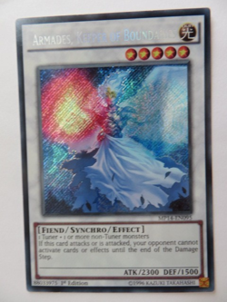 YuGiOh! Armades, Keeper of Boundaries - MP14-EN095 - Secret Rare - 1st Edition - Image 1