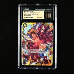 CGC 10 PRISTINE 2024 One Piece JPN Monkey D. Luffy OP10-118 SEC(1) - Image 1