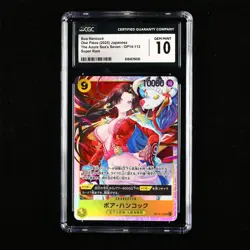 CGC 10 GEM MINT 2025 One Piece JPN Boa Hancock OP14-112 SR - Image 1