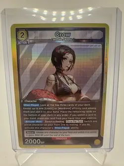 Crow UA18BT/NIK-1-021 Rare Nikke Goddess Of Victory Union Arena English - Image 1