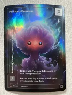 Wonders of the First #361/401 Pinkspore Dreamcap Common Formless Foil - Image 1