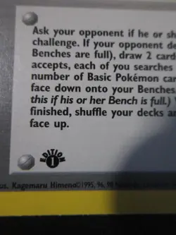 CHALLENGE! TRAINER POKEMON CARD 1ST EDITION 74/82 ROCKET NON HOLO NEV PLAYED NM- - Image 2