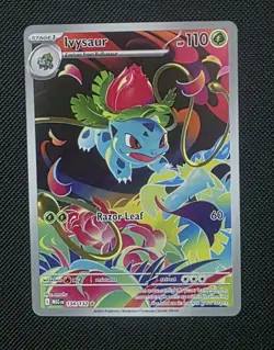 Ivysaur 134/132 - Mega Evolution Illustration Rare Pokemon TCG - NM Card - Image 1