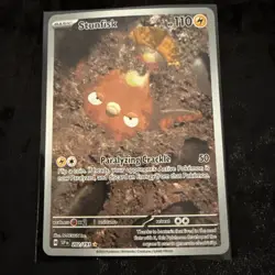 Stunfisk 202/191 SSP: Full Art Rare Basic 110 HP 50 Attack Pokemon TCG Card 2024 - Image 1
