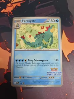 Feraligatr - (Illustration Contest 2024) Promo SV: S&V Promo Card NM - Image 1
