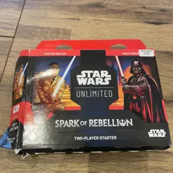 Star Wars Unlimited Spark of Rebellion 2 Player Starter Set Card Game - Image 1