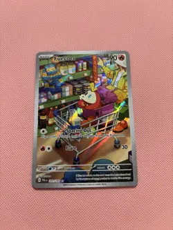 Pokemon TCG Fuecoco Scarlet & Violet Full Art Mint Black Star Holo Card 201/193 - Image 2