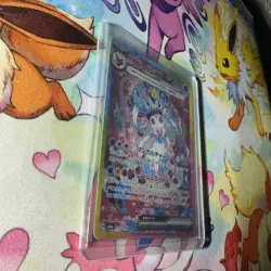 Pokemon Card Japanese IN STOCK Sylveon ex SAR 212/187 SV8a Terastal Fest Ex - Image 2