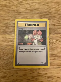 Mary Neo Genesis 87/111 Vintage Pokemon Card Wizards of The Coasts Played - Image 1
