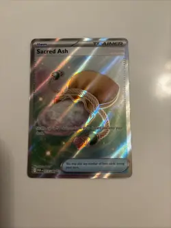 Sacred Ash 115/088 POR Holo Rare Trainer-Item Pokemon TCG Card - Image 1