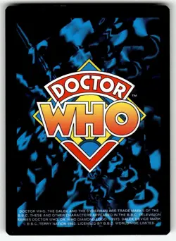 1996 Doctor Who Collectible Card Game Promo Card FLASH - Image 2
