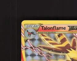 Talonflame BREAK 21/114 Steam Siege Full Art Ultra Rare Holo Pokemon Card LP+ - Image 3