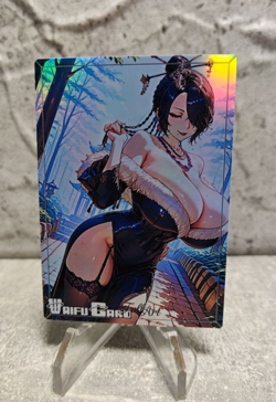 Lulu Trading Card Waifu Goddess Story Anime Girl holo Karte Manga Full Art - Image 1