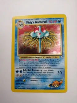 Misty's Tentacruel - 10/132 - Pokemon Gym Heroes Unlimited Holo Rare Card LP - Image 1