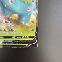 Venusaur V SWSH100 ULTRA RARE HOLO Black Star Promo Pokemon TCG Card - Image 5