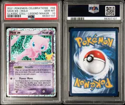 2021 POKEMON CELEBRATIONS CLASSIC COLL #88 MEW EX-HOLO PSA 10 - Image 3