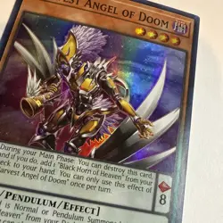 Yugioh Harvest Angel of Doom CYAC-EN026 Super Rare 1st Edition - Image 2