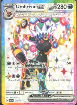 Pokemon TCG - Umbreon ex - 176 SV: Scarlet & Violet Promo Cards SVP 176 NM - Image 1