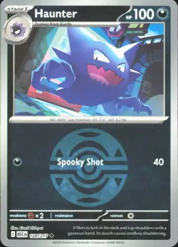 Pokemon TCG - Haunter (Dusk Ball) ME: Ascended Heroes 124/217 NM - Image 1
