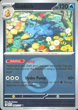 Pokemon TCG - Golduck (Energy Symbol Pattern) ME: Ascended Heroes 040/217 NM - Image 1
