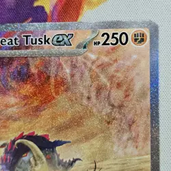 Great Tusk EX SIR Holo Foil Scarlet & Violet Base Set 246/198 NM Pokemon TCG - Image 4