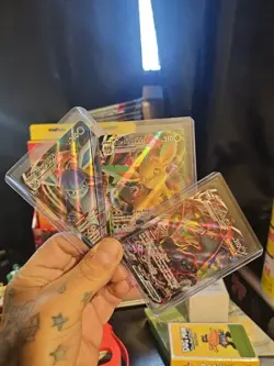 Pokemon TCG Vmax 3 Card Lot Glaceon Leafeon and Umbreon NM/M - Image 1