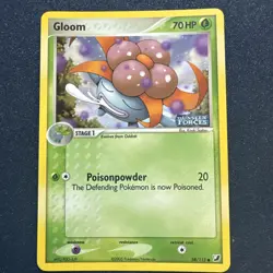 Pokemon TCG EX Unseen Forces Gloom (58/115) Stamped LP - Image 1