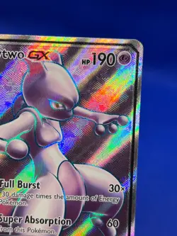 Pokemon Shining Legends Mewtwo GX 72/73 Full Art Ultra Rare LP - Image 4