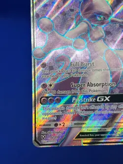Pokemon Shining Legends Mewtwo GX 72/73 Full Art Ultra Rare LP - Image 5