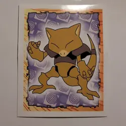 Pokemon - Abra - Topps Merlin Sticker - Series 1 - #63/240 - 1999 - Image 1