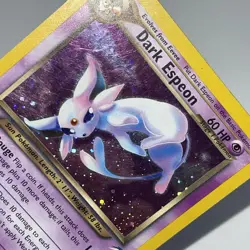 2002 Pokemon Neo Destiny Dark Espeon 4/105 Holo Rare WOTC MP Moderately Played - Image 4