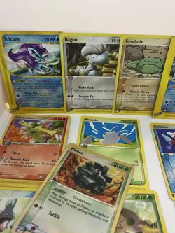 Pokemon TCG 2003 E-Reader Lot of 15 LP/MP Vintage Suicune Gyarados Mudkip Mixed - Image 3