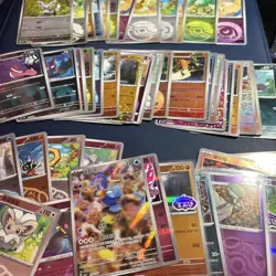 BULK LOT OF POKEMON GEM PACK 3 AND 4 Masterball, Stamps, Ar - Image 1
