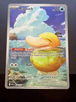 Pokemon TCG Psyduck 226/217 Illustration Rare (Ascended Heroes) NM - Image 1