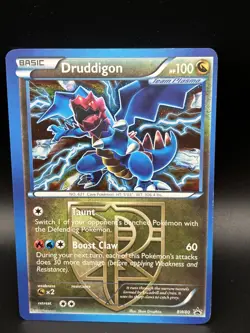 Pokemon TCG Druddigon BW80 Black Star Promo - Image 1