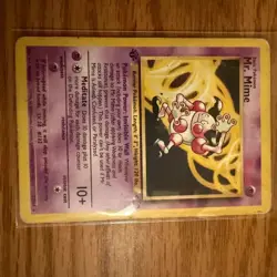 Mr. Mime 22/64 Rare Jungle Pokemon 1st Edition HP/DMG - Image 1