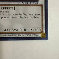 Yugioh! Gungnir, Dragon of the Ice Barrier (SDFC-EN044) 1st Ed Super Rare (NM) - Image 4