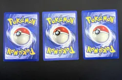 Pokemon 1st Edition Base Set Lot Super Potion 90 Full Heal 82 Gust Of Wind 93 - Image 2