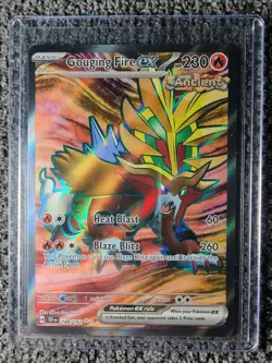 Gouging Fire ex 188/162 Ultra Rare Temporal Forces Pokemon NM - Image 1