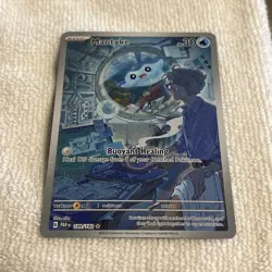 Pokemon TCG NM Mantyke 189/182 SV04: Paradox Rift Holo Full Art - Image 2