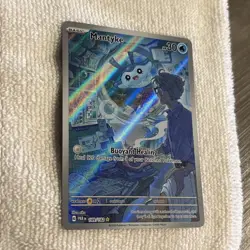 Pokemon TCG NM Mantyke 189/182 SV04: Paradox Rift Holo Full Art - Image 3