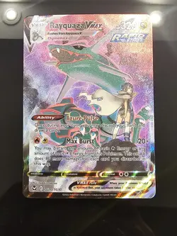 Pokemon Rayquaza VMAX TG20/TG30 Silver Tempest Trainer Gallery - Image 1
