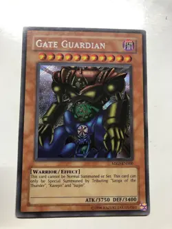 USA Seller Yugioh Gate Guardian MRD-EN000 Secret Rare EN Variant Original LP - Image 1