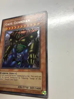 USA Seller Yugioh Gate Guardian MRD-EN000 Secret Rare EN Variant Original LP - Image 4