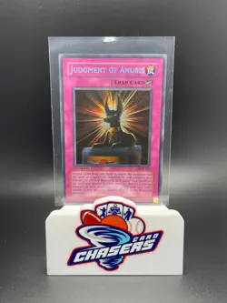 YUGIOH JUDGEMENT OF ANUBIS SECRET RARE 1ST EDITION DCR-105 NM+ - Image 1